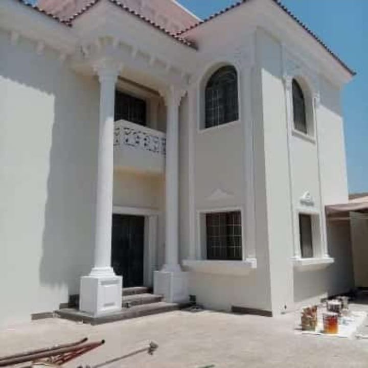 ديكور خارجي لمدخل منزل